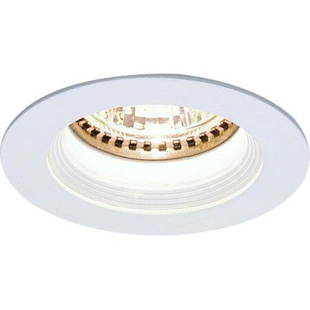 Solutions Mini Halogen Mr11 White Baffle Trim With Housing - Nm-244W
